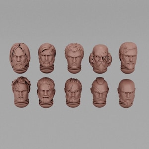 Legendary HQ Head Collection