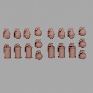Modern Grenade Bundle | Human Infantry