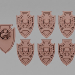 Heater Shield of the Grimdark Knights