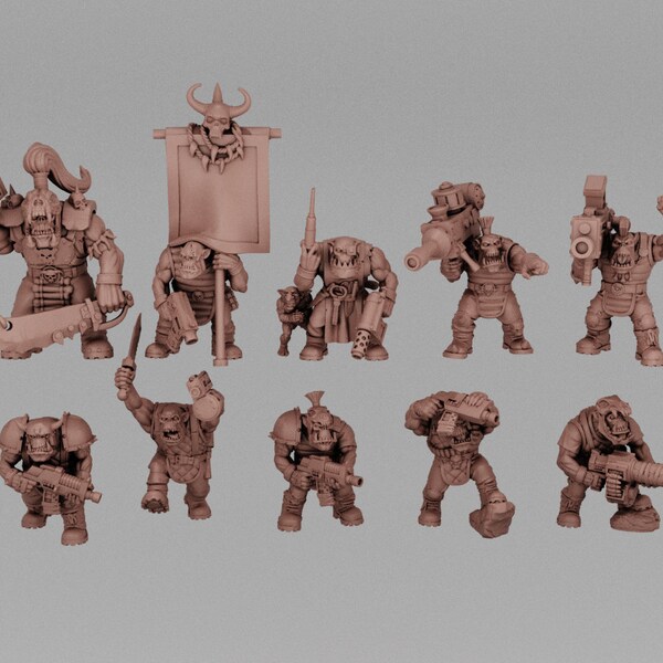 Gang of Orks: Komplettes Kit