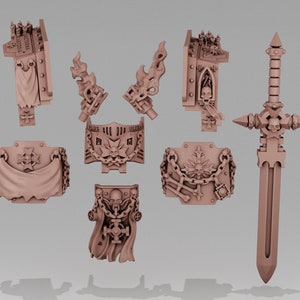 Crusading Pilgrim Dread Kit