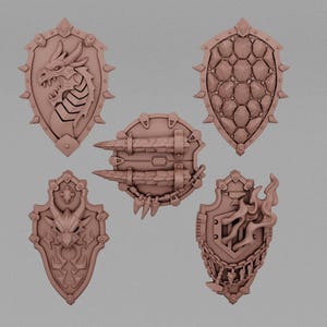 Dragon Knight Shields