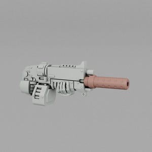 Dimpled Rifle Suppressor