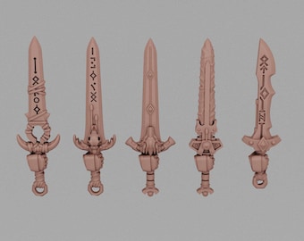 Primal Viking Runic Swords