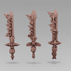 Eternal Pilgrim Burning Swords