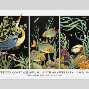Oregon Coast Aquarium - by Dan Gilbert - Out of Print Edition