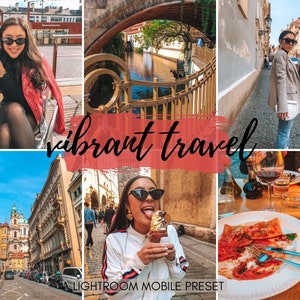 Lightroom Mobile Preset, Travel Preset, Bright Preset, Vivid Preset, Photo Filter, Colourful Preset, Lightroom Filter, Instagram Filter