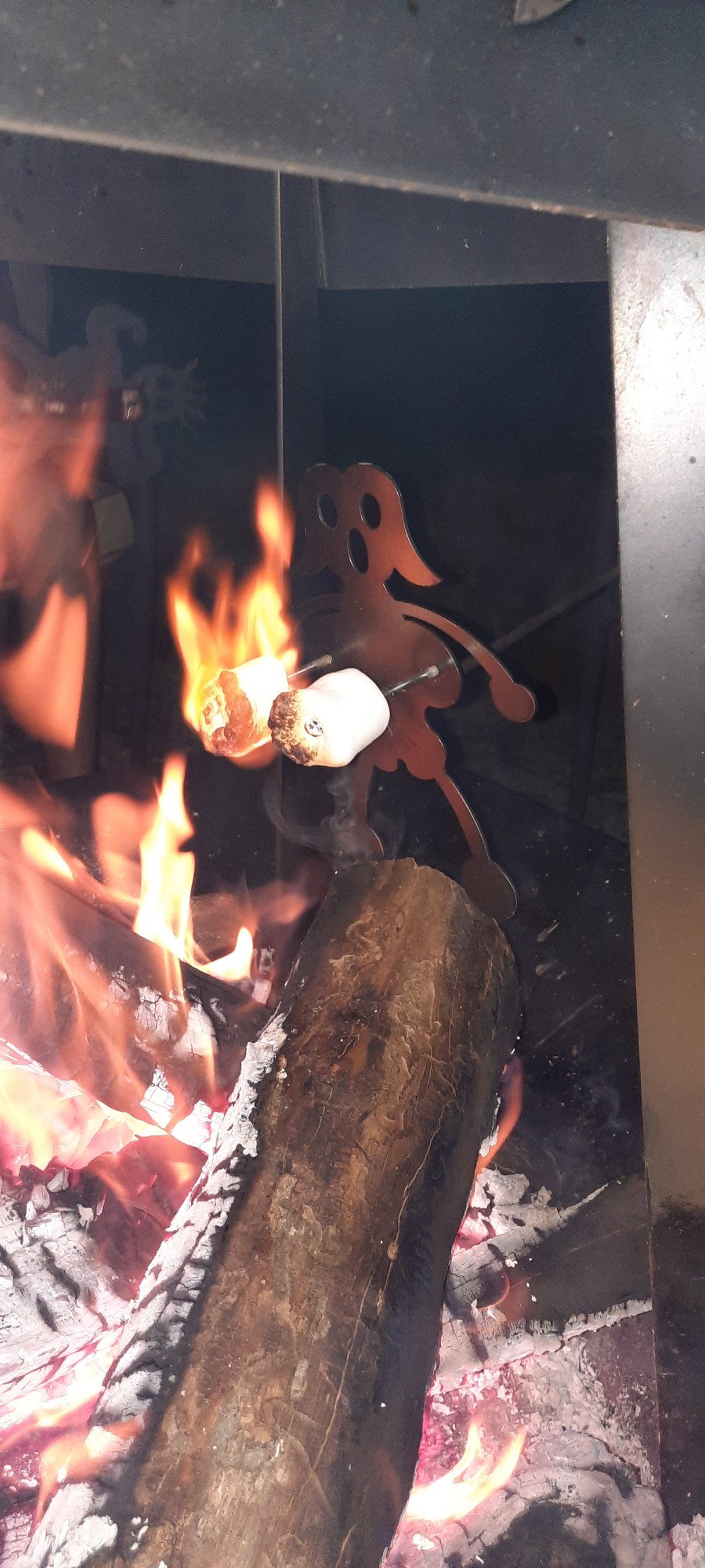 Hot Dog Man & Marshmallow Girl Roasting Sticks Etsy