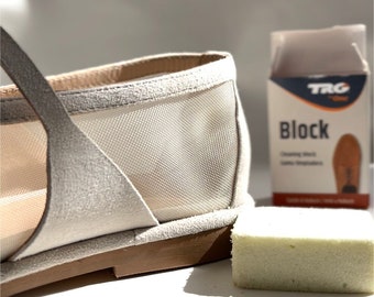 Suede Abrasive Cleaning Block Eraser, Nubuck and Velour Rubber Cleaner, Clean and Protect Your Shoes, Eco-friendly, Add-on for Orders