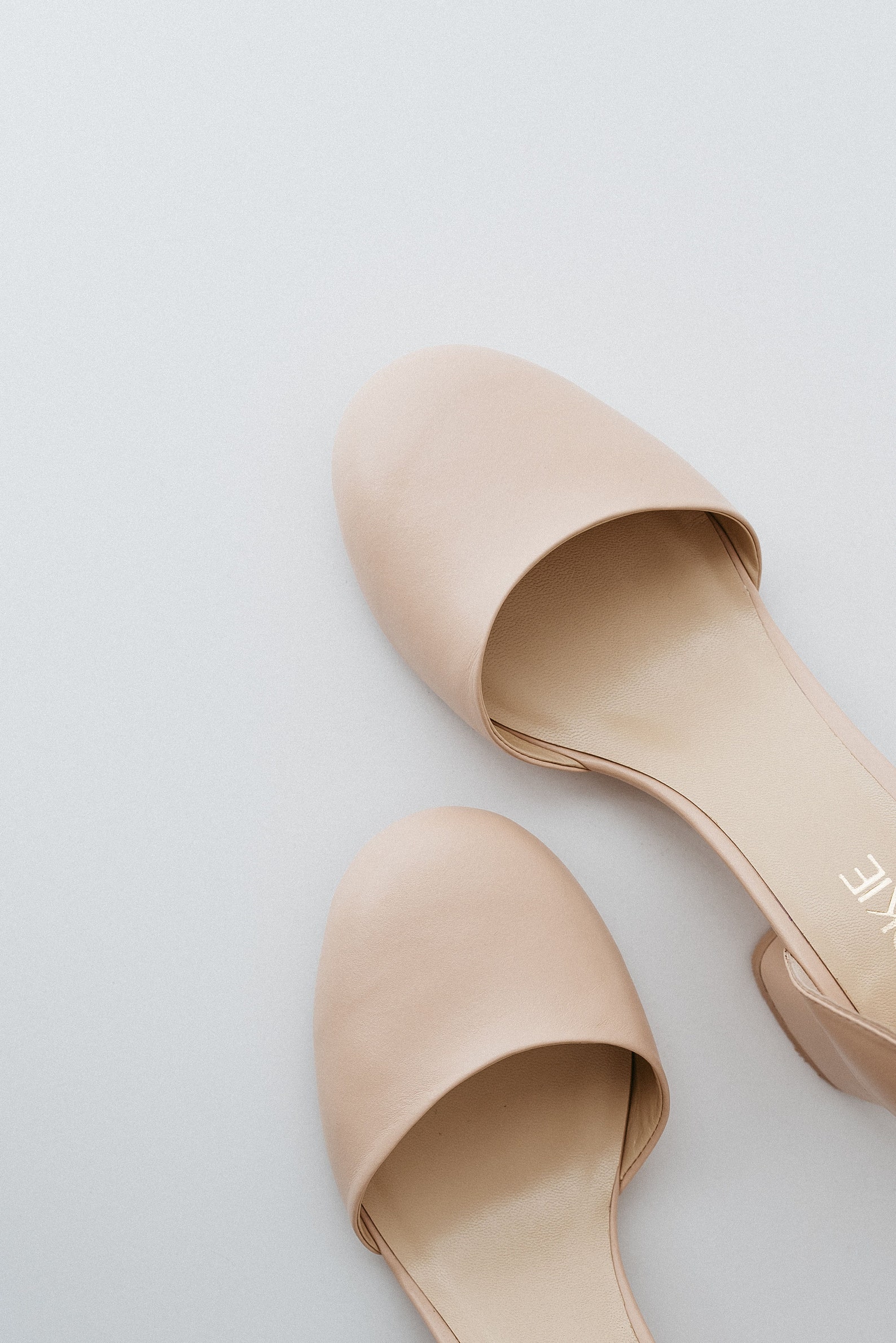 Lilbow Leather Heels (Ivory)