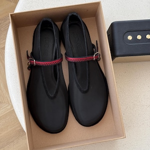 Mesh Flats Black Suede with Anatomically Shaped Toe Fishnet Sheer Ballet Shoes Barefoot Women Flat Slip On Shoes with Embroidered Arch Strap