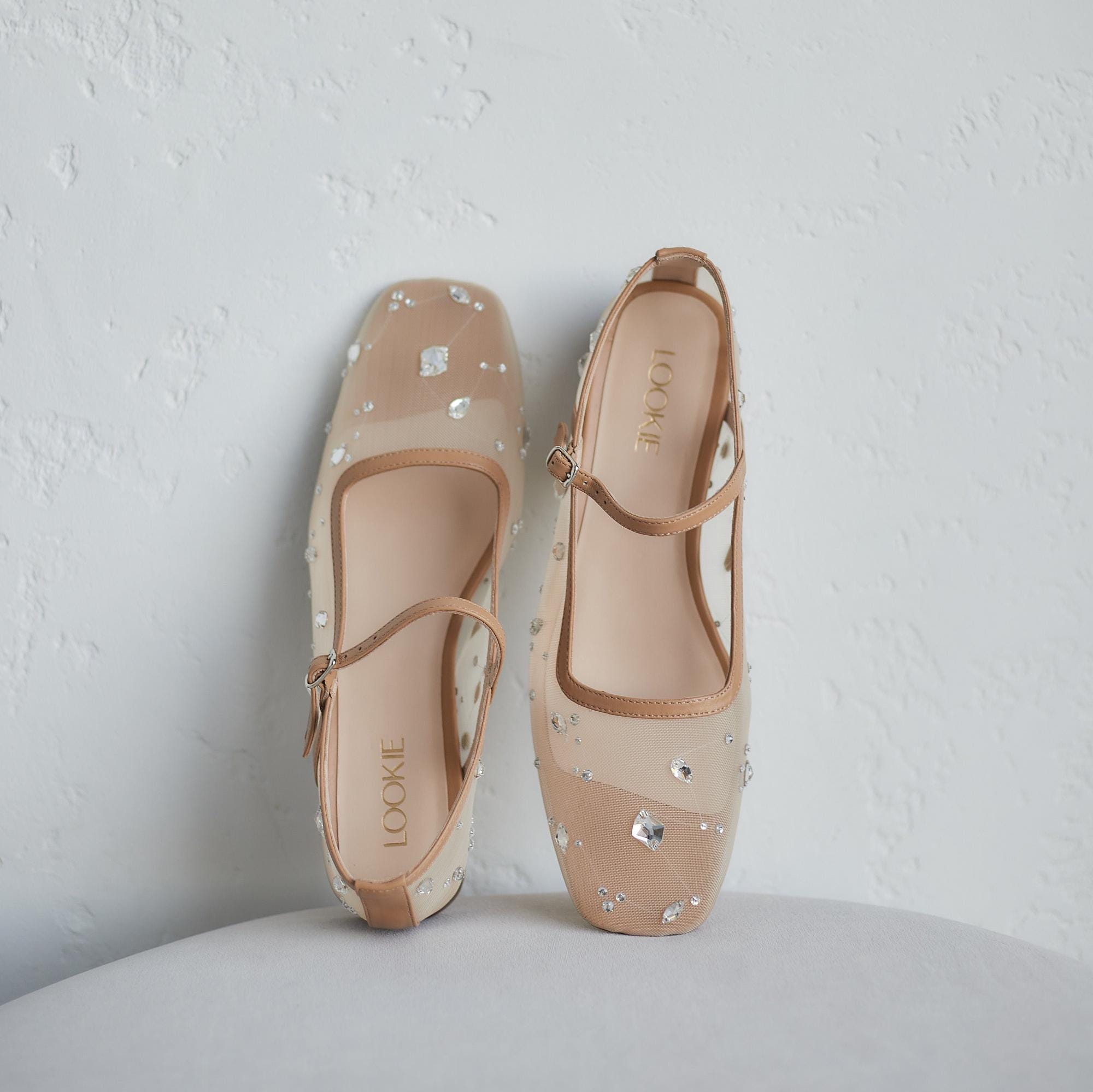靴 Her lip to Mary Jane Mesh Flats Her lip to - Mary Jane Mesh Flats Herliptoの通販 by h's shop