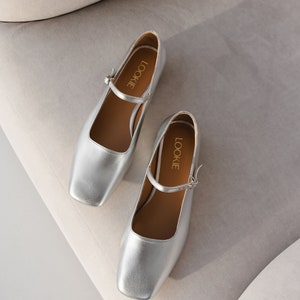 silver mary janes womens