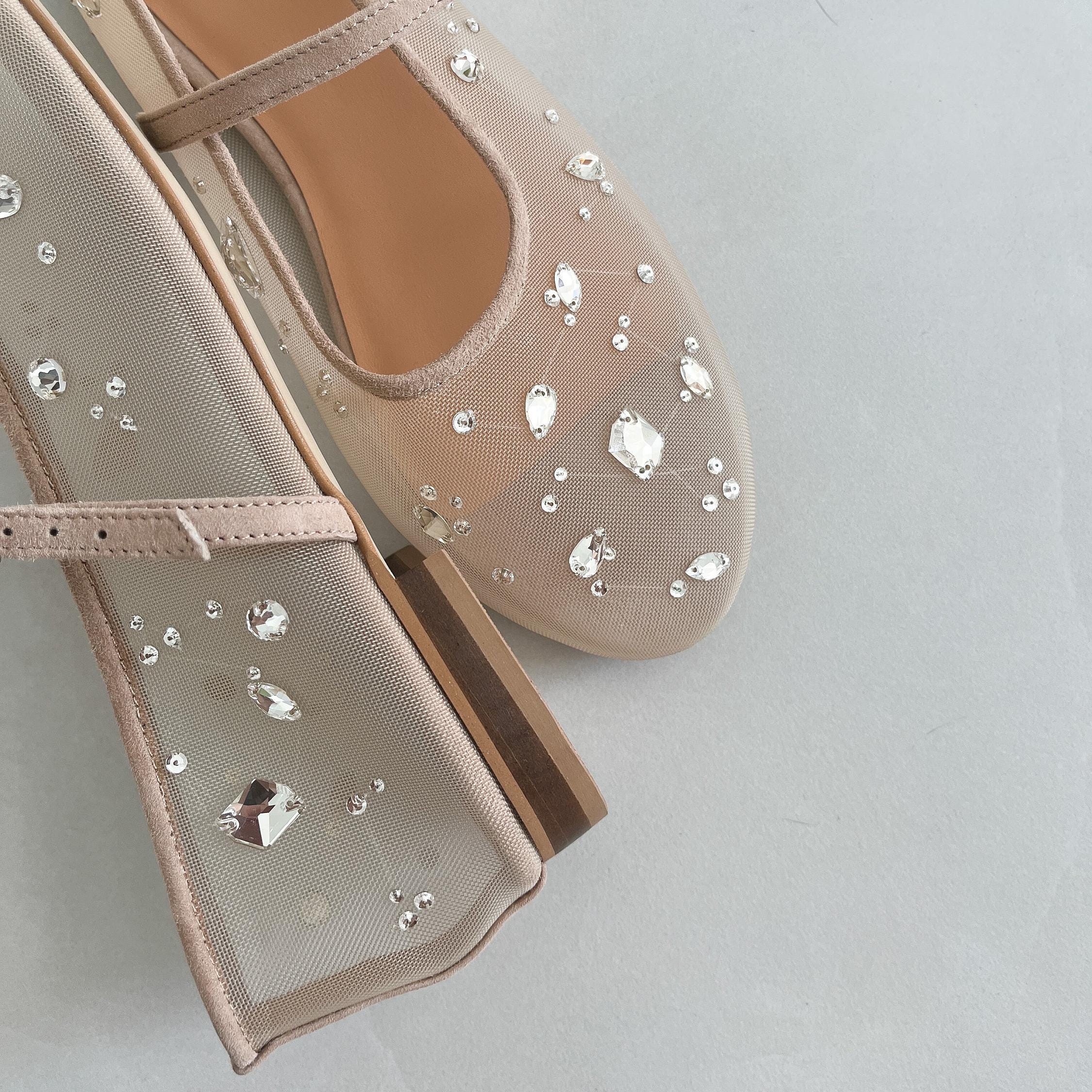 【PORTERNA】Mojo mesh flat shoes 10 Best Mesh Ballet Flats of 2024