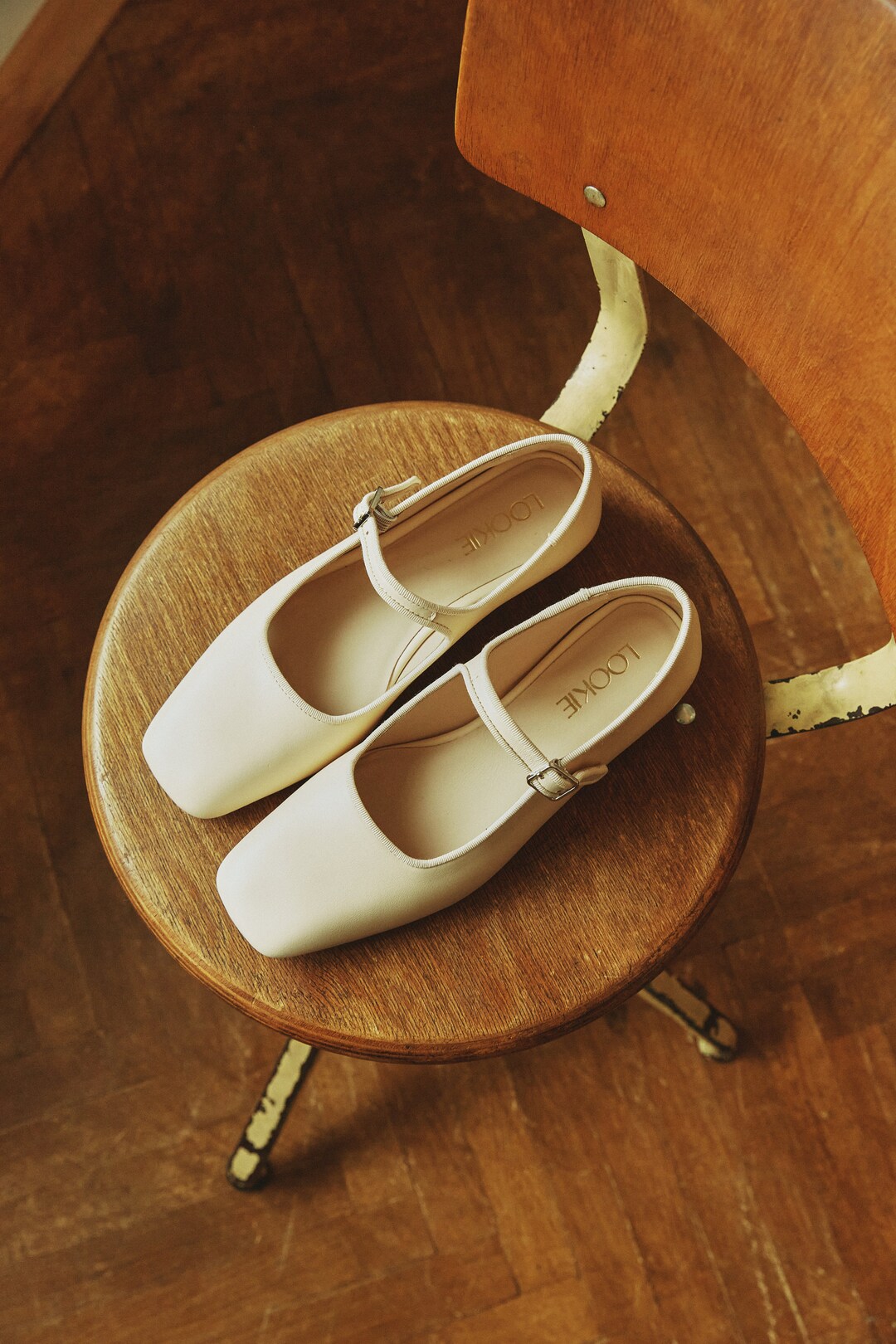 three strap mary janes