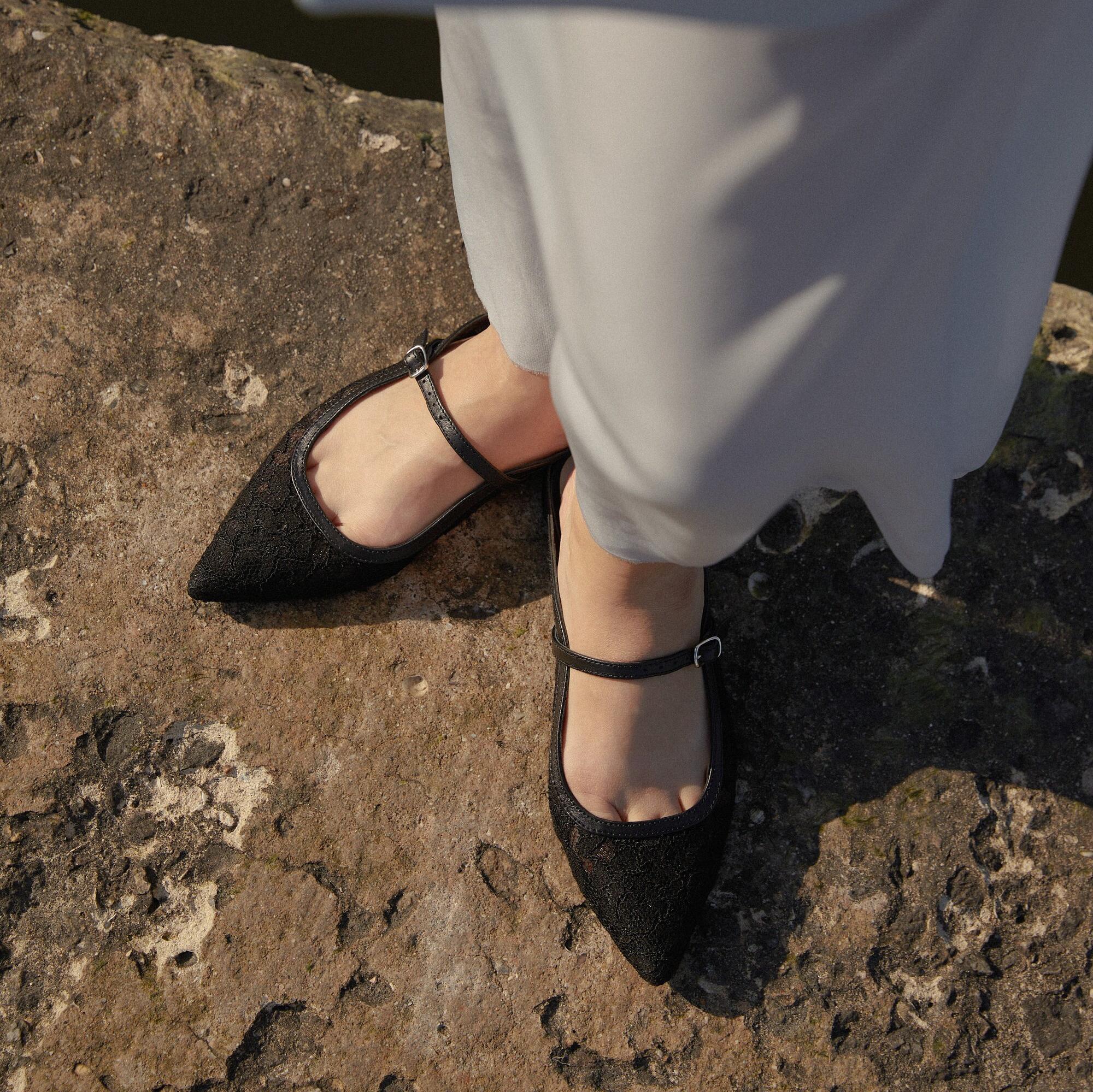 『専用』CLANE MESH OBLIQUE TOE FLAT SHOES MESH OBLIQUE TOE FLAT SHOES｜BAG/SHOES(バッグ/シューズ