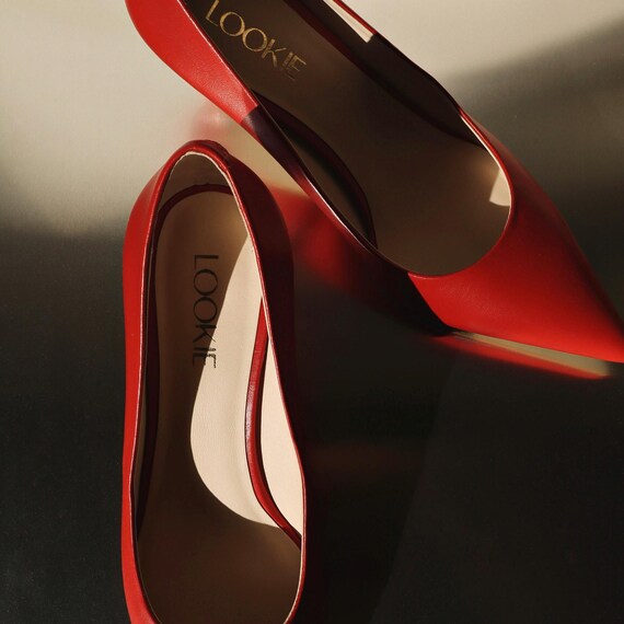 low heel red dress shoes for women Women's Red Dress Shoes Low Heel Chic Red Patent Leather Low Heel Shoes