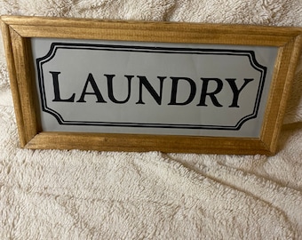Laundry Room Sign Homemade Home Decor