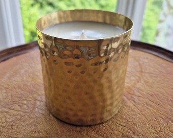 Unscented Natural Wax Candles | Soy Coconut and Rapeseed Blend