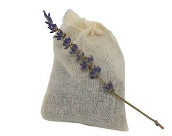 Organic Lavender Drawer Sachets - Moth Repellent