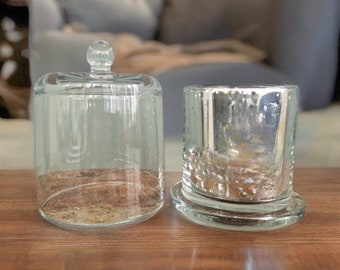 Glass Bell Jar Candles - Scented Soy Candles