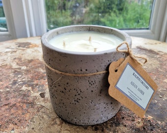 Damson Plum, Rose, Patchouli | Vegan Scented Candle