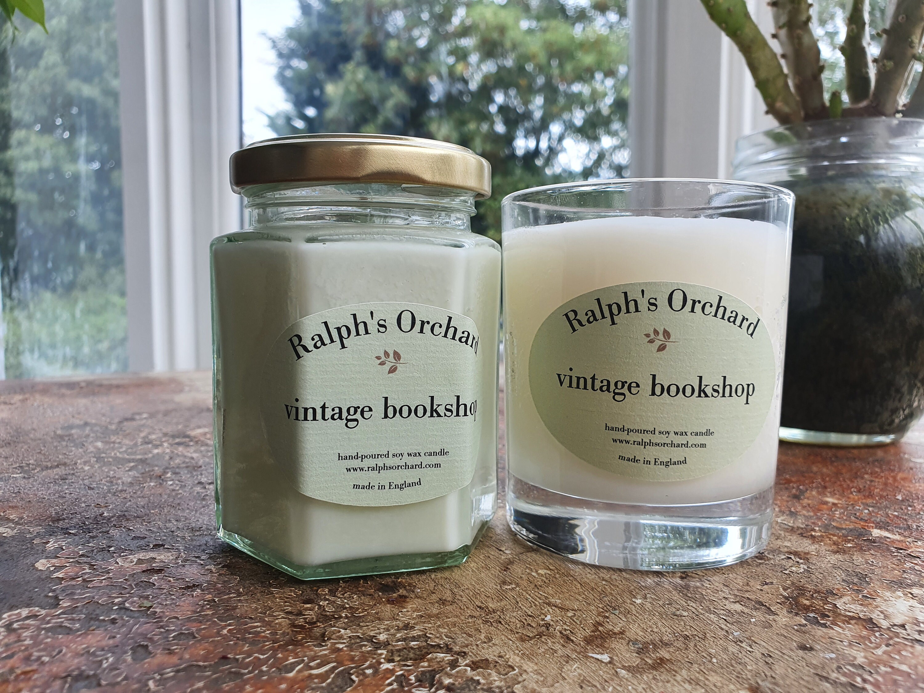 Booklovers Candle Vintage Scented Soy Wax Candles Etsy