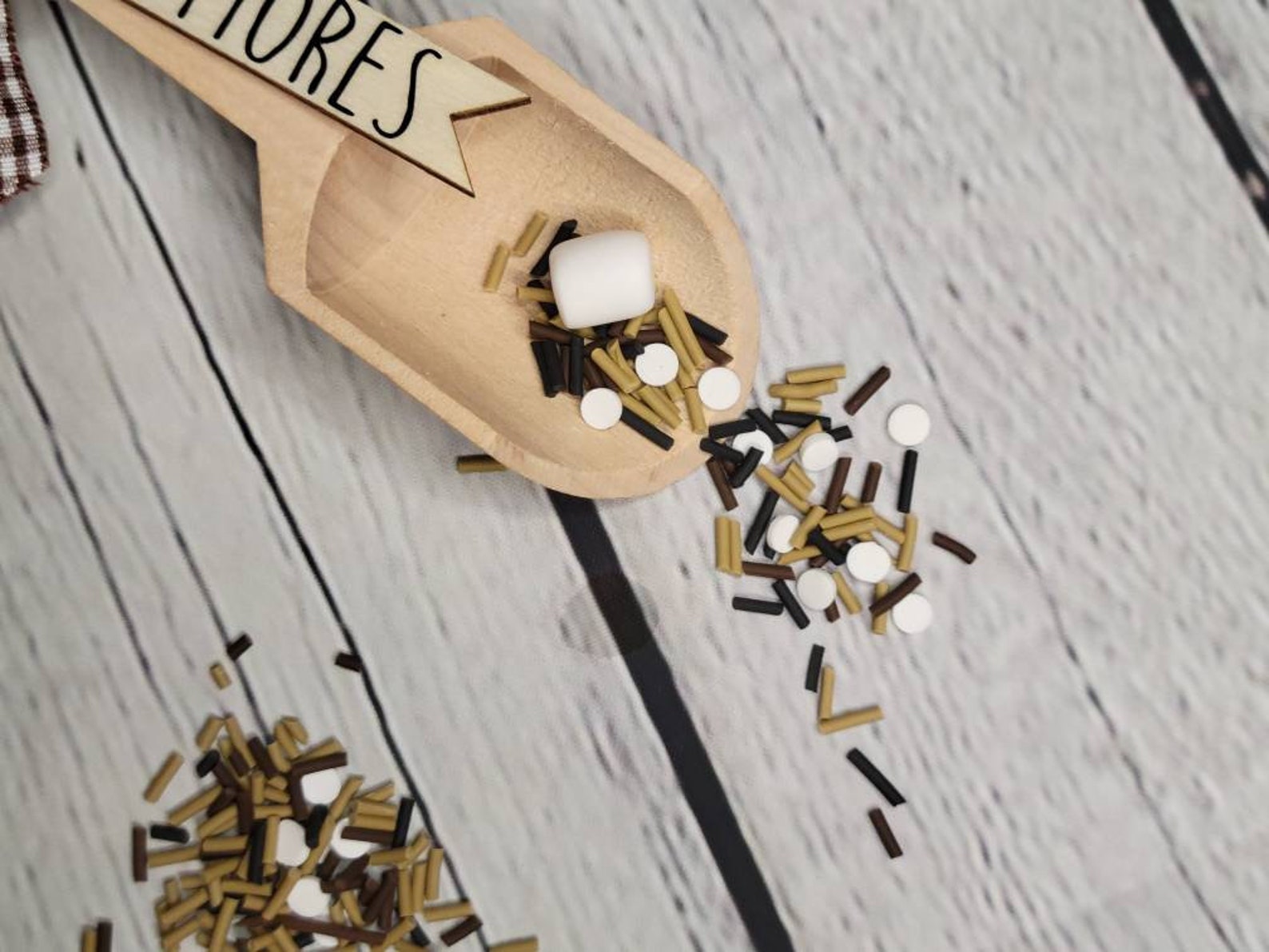 Wooden S'mores Scoop ice cream Bar smores tray wood Etsy