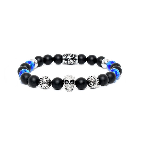 Bracelet skull tête de mort okinawa