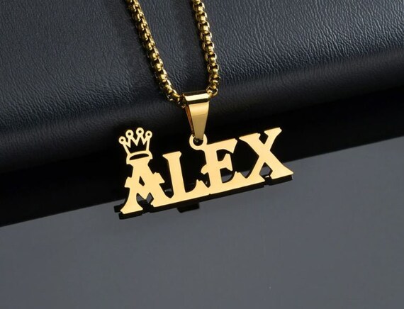 Alex name necklace sale