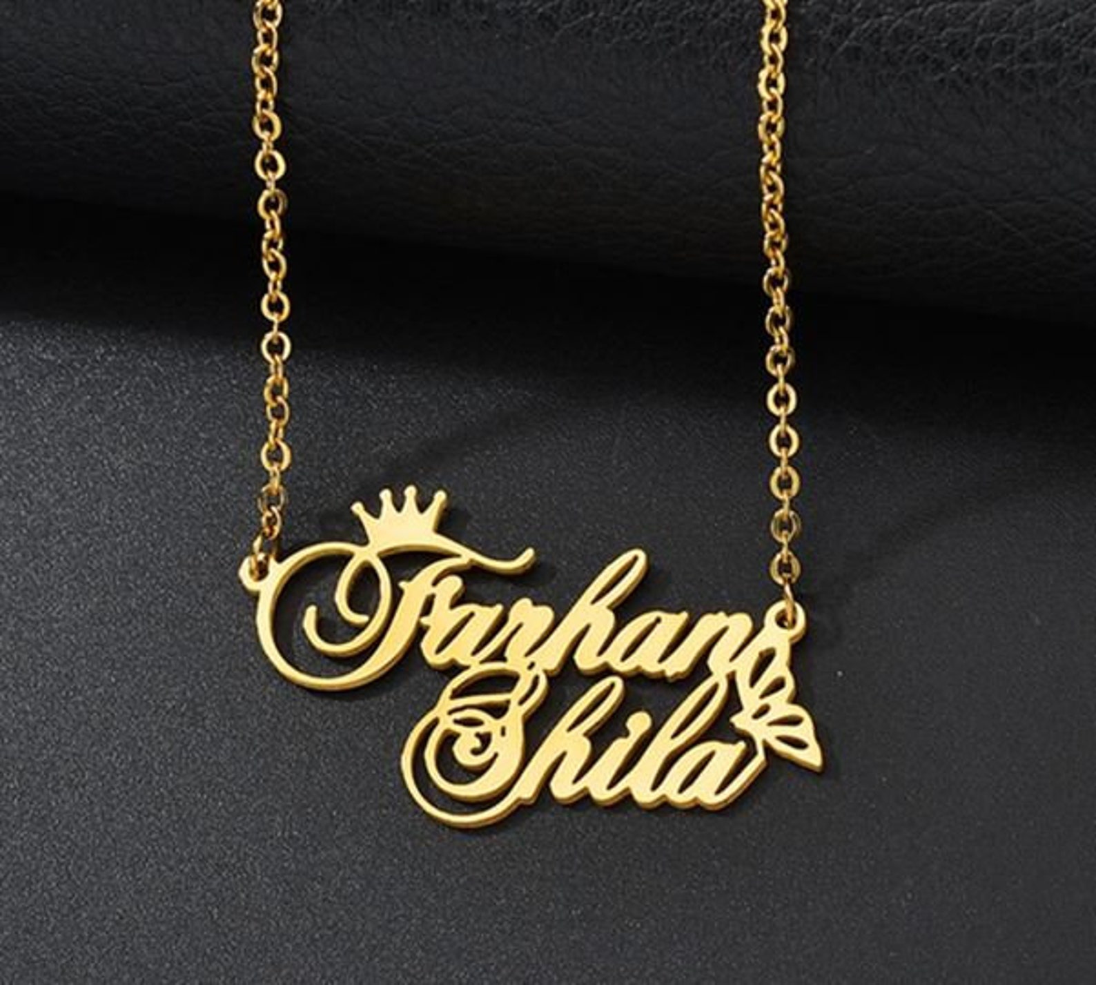 Customized Fashion Stainless Steel Name Necklace Personalized Etsy UK