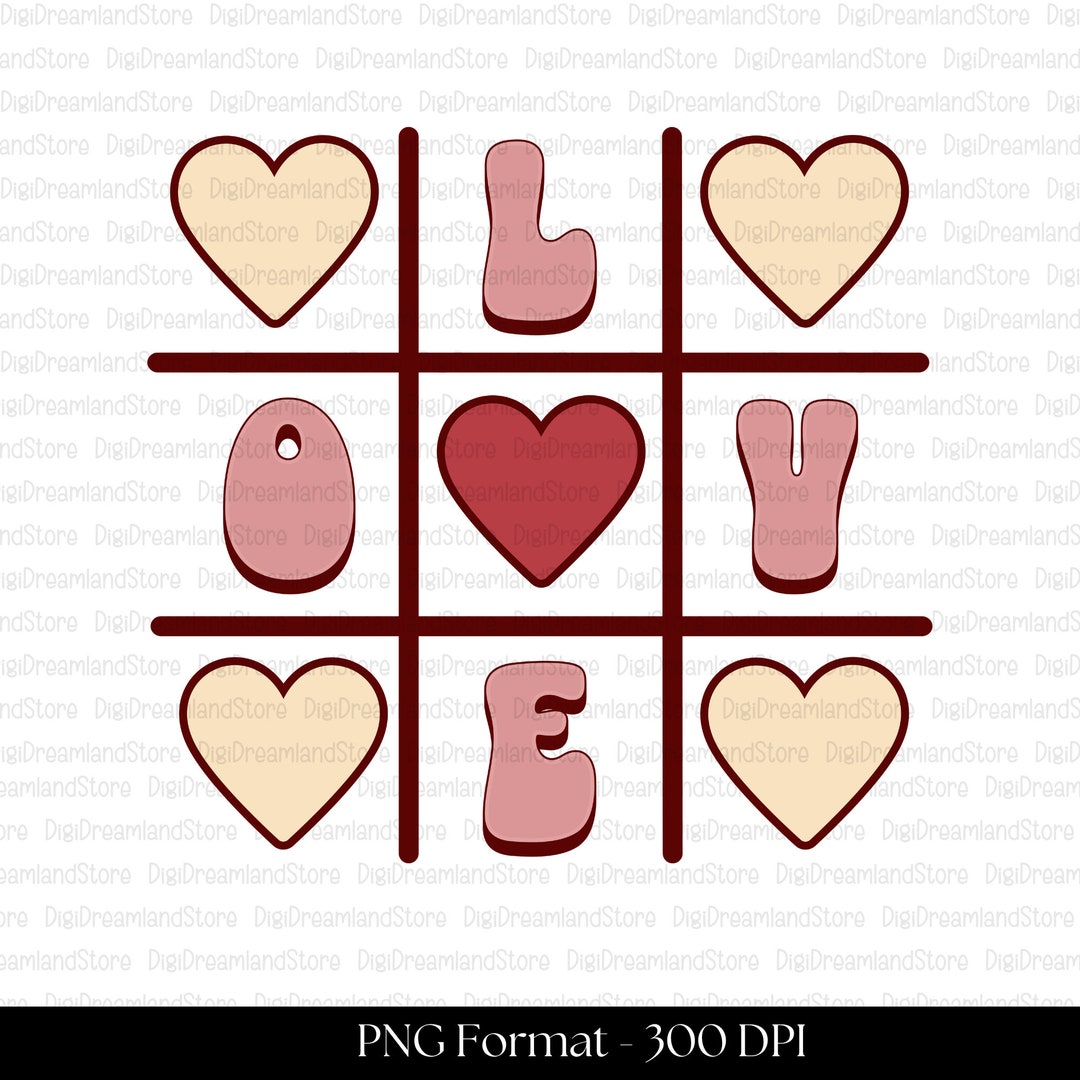 Valentine Groovy Retro PNG Retro Valentines PNG Valentines Sublimation ...