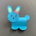 Printable Easy Bunny Paper Craft One Page Template Classroom Craft ...