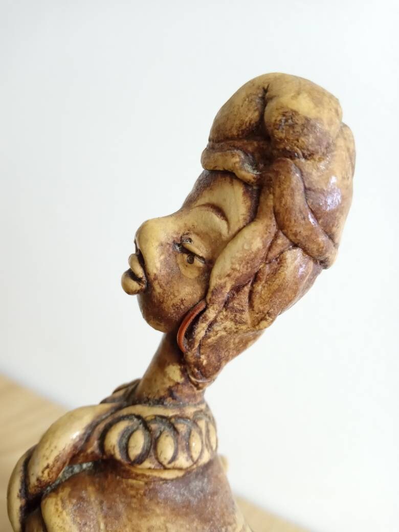 Varadero Cuba Sculpteur Fait à La Main Par Des Artisans Locaux Rare et Inhabituel Trouver Une Combin