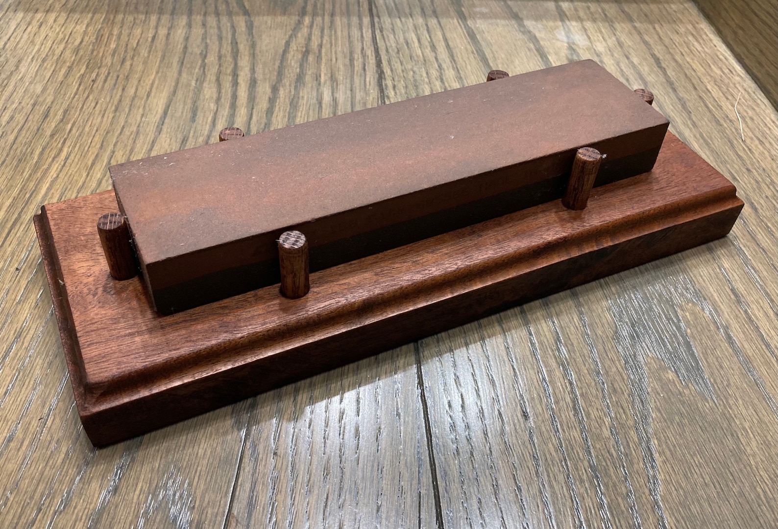 Sharpening Stone with Holder Etsy