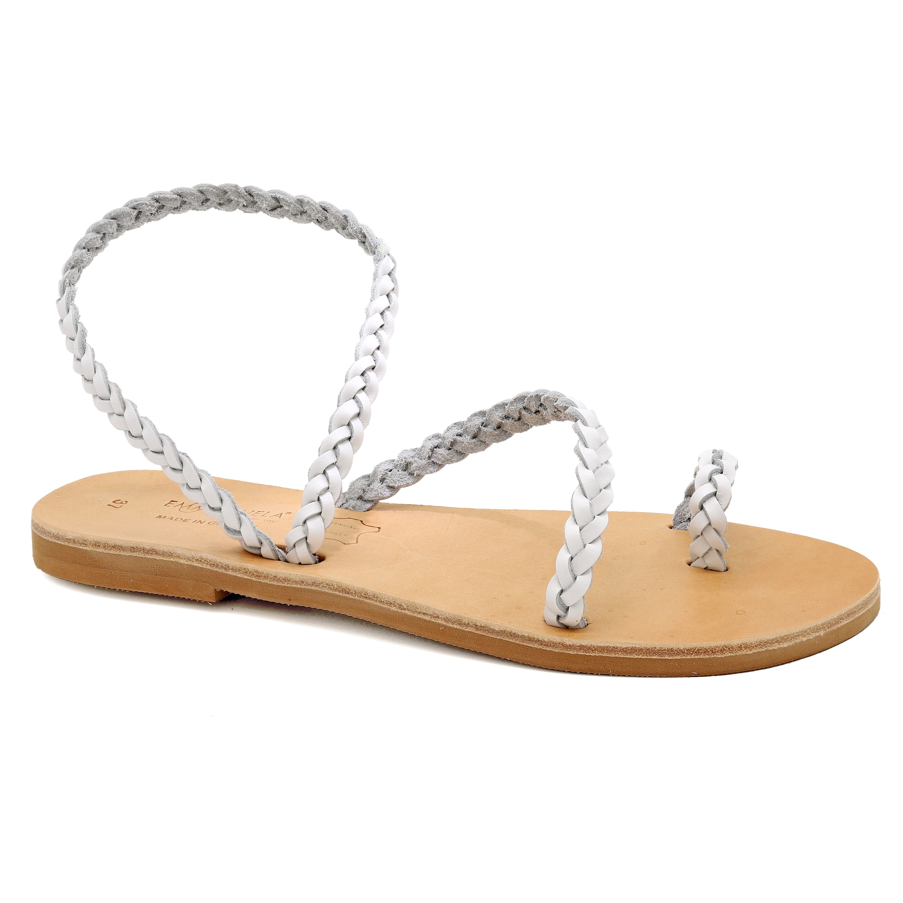 サンダル・ミュール ANCIENT GREEK SANDALS ESTIA WOMAN FLAT SANDALS Estia – Ancient Greek Sandals