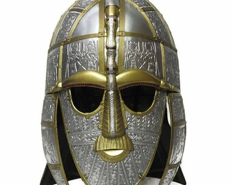 Medieval Knight Armor Pre Viking Armour Sutton  helmet