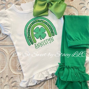 Girls St Patrick’s Day outfit