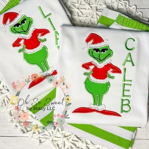 Boys Grumpy Green Man Outfit