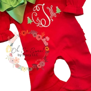 Baby Girl Christmas Romper