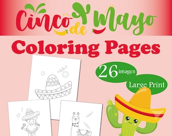Dibujos Para Colorear Del Cinco De Mayo Imprimibles