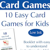 500 Five Hundred Card Game Rules & Scorecard {PDF - Printable} - Etsy