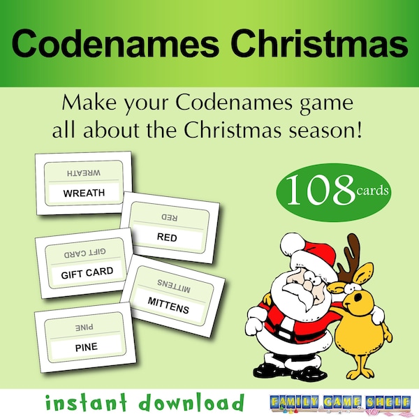 Codename Cards Etsy