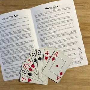 Printable Card Games for Kids, Easy card games for kids, printable card game rules, card game instructions, Printable card games booklet image 5