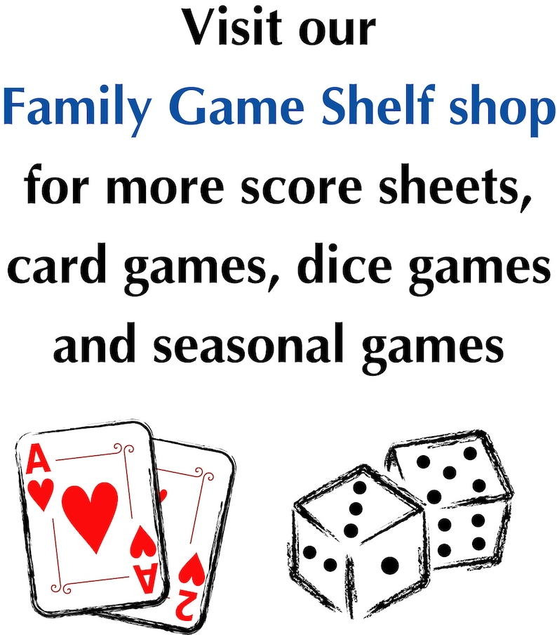 Printable Qwixx Mixx Dice Game Score Sheet, Qwixx Mixx Score Pad, Qwixx ...