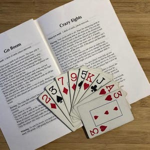 Druckbare Kartenspiel-Broschüre, Regeln für druckbare Kartenspiele, Anleitung für druckbare Kartenspiele für den Familienspielabend Bild 3