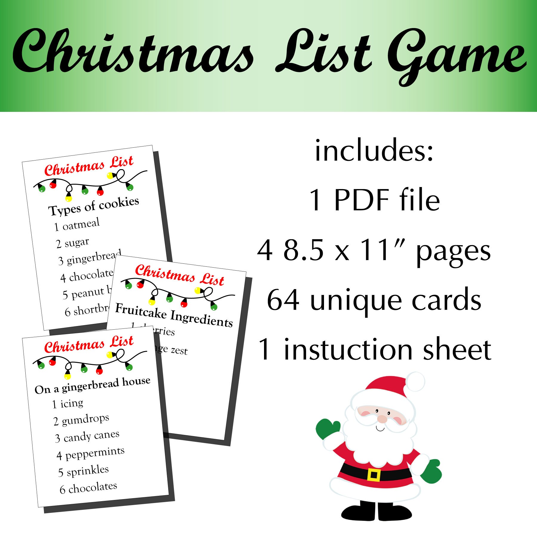 printable-christmas-list-word-game-christmas-outburst-game-family-game-night-board-game-etsy for Free Printable Blurt Game Cards Printable Christmas List Word Game, Christmas Outburst Game, Family Game Night Board Game - Etsy for Free Printable Blurt Game Cards