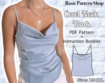 Tube Top Digital PDF Sewing Pattern US Size XS-3XL - Etsy