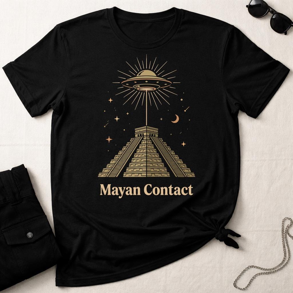 Mayan astronaut myth reimagined in sculpture