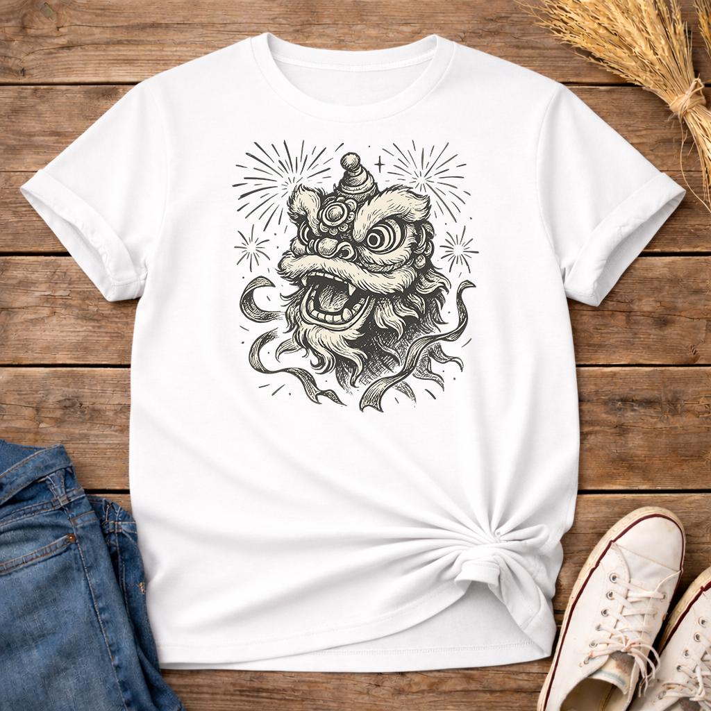 Lion dance t shirt - Etsy 日本